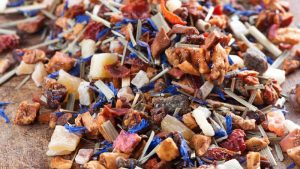 Teeboutique Früchtetee Sorte Fallin in Love again