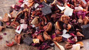 Teeboutique Früchtetee Sorte Omas Versuchung