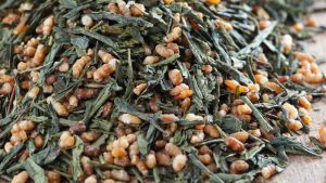 Teeboutique Grüner Tee Sorte Genmaicha Fujijame
