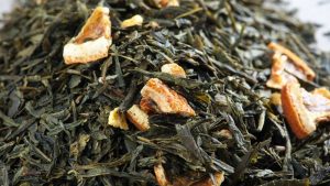 Teeboutique Grüner Tee Sorte Sencha Sweet-Orange