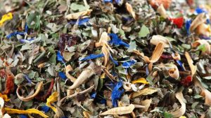 Teeboutique Hausmischung Sorte Herders kleiner Kräutergarten