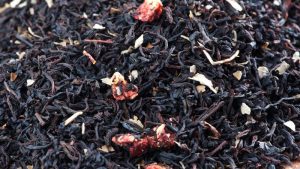 Teeboutique Schwarzer Tee Sorte Erdbeer Sahne