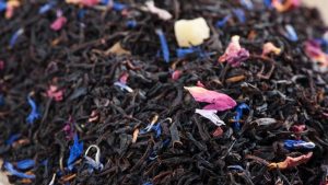 Teeboutique Schwarzer Tee Sorte Rosengarten