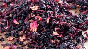 Teeboutique Früchtetee Sorte Thüringer Waldbeer-Cocktail