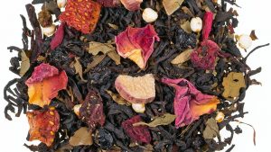 Schwarz Tee "Erdbeere Rhabarber"