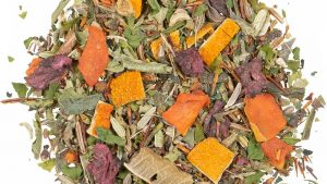 Basischer Grüntee mit Kräutern