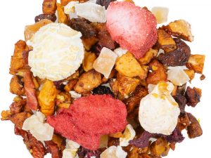 "Früchteaufguss" Erdbeer Popkorn